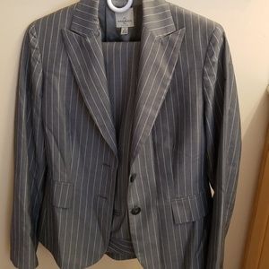 Anne Klein  pin stripe suit